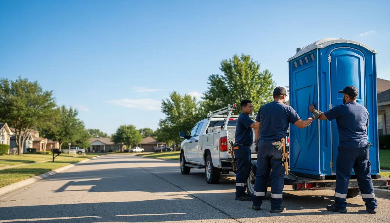 Portable Toilet Rental in Pyote, TX near me